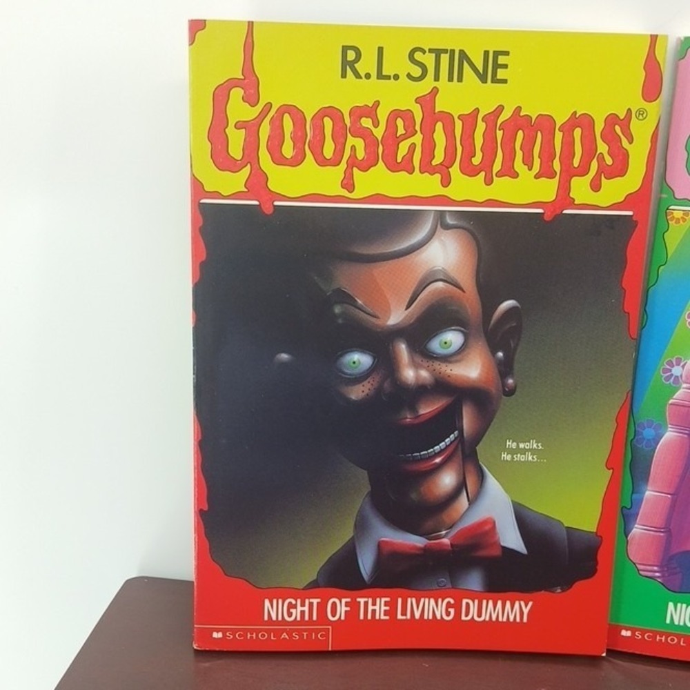 Goosebumps R.L. Stine Night of the Living Dummy I II III Paperback Scholastic